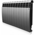 Радиатор биметаллический секционный Royal Thermo BiLiner Silver Satin 500 - 12 секции (RTBSS50012)